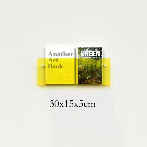 porte-brochures mural en acrylique pour magazines et littérature - vue 29 sur 40