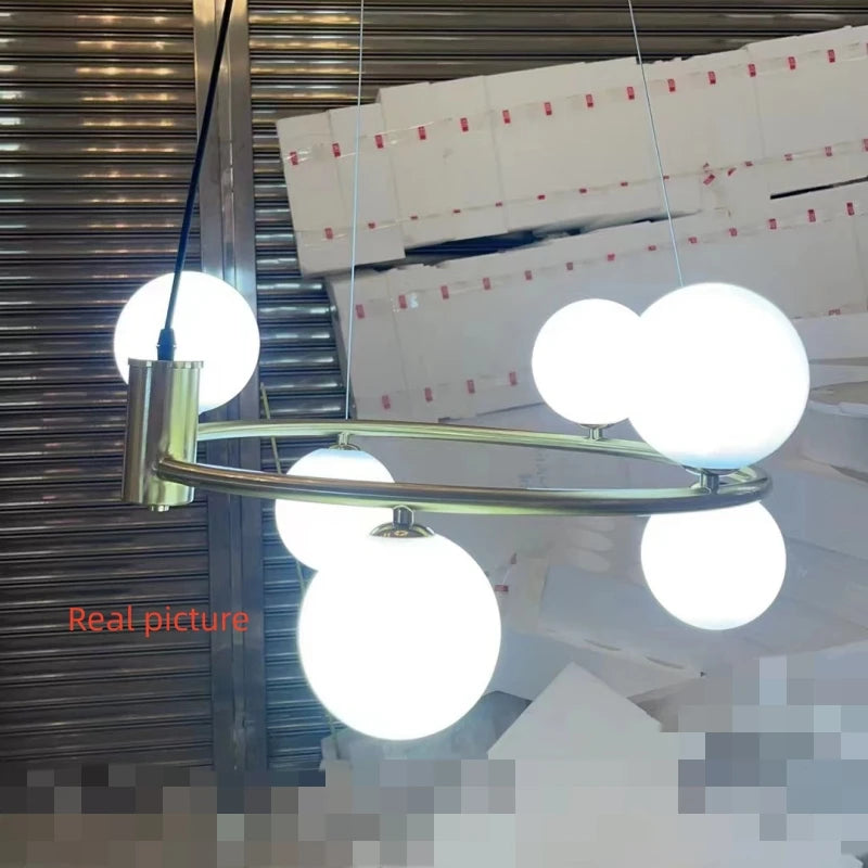ampoule suspendue moderne en verre avec fil réglable idéale pour décorer