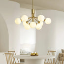 suspension en verre design nordique pour un éclairage moderne