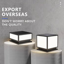 Decorative solar outdoor LED lamp with remote control, four colours