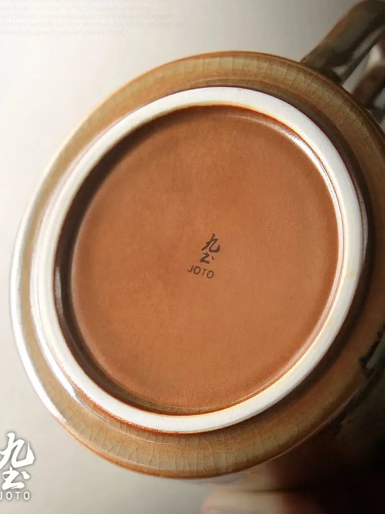 service à café vintage émaillé tasse et soucoupe