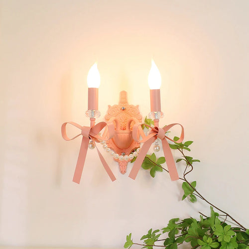 applique murale double lumières style princesse pour enfants