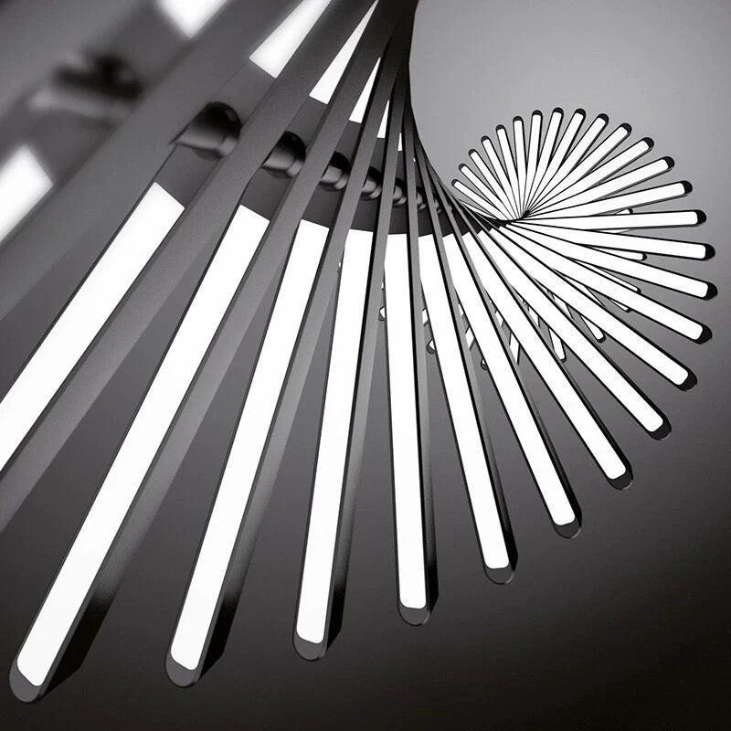 suspension nordique à leds pour décoration moderne intérieure - vue 6 sur 29