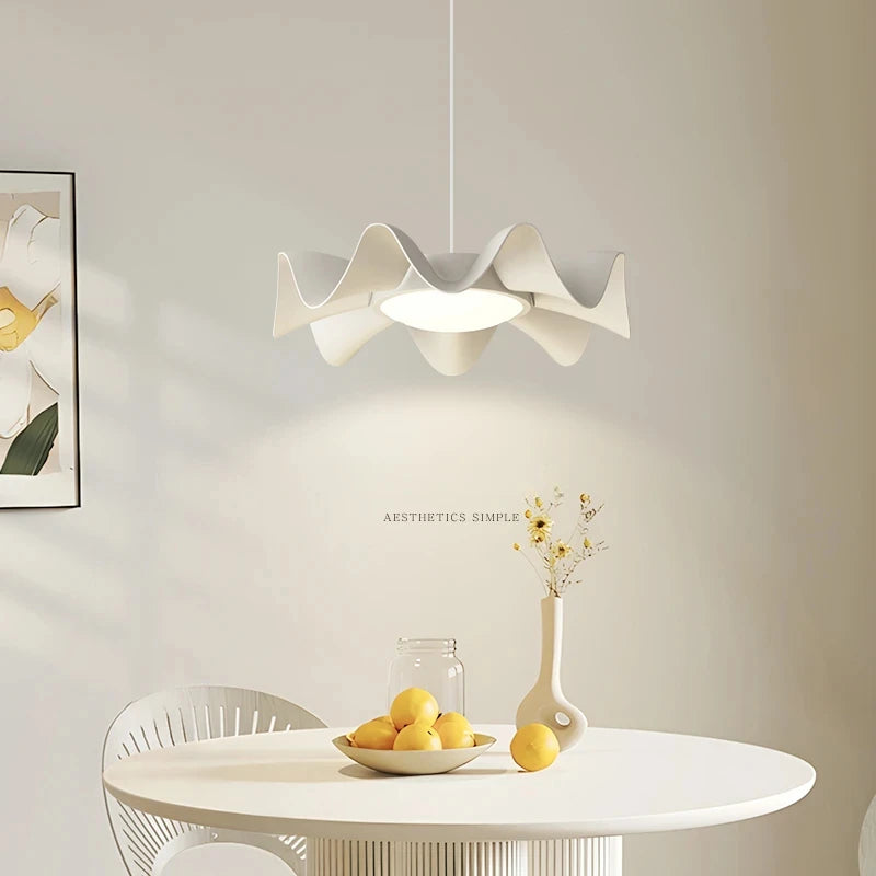 suspension à led moderne pour décoration intérieure nordique rétro - vue 4 sur 8