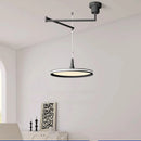 Modern Dining Table Pendant Lamps Swing Arm Hanging Light UFO Chandelier Lamp Restaurant Living Room Bar Kicthen Island Fixture