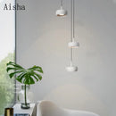 Nordic aluminium pendant light for minimalist decor