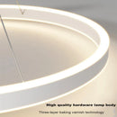 Lustre Simple Noir/Blanc adapté au Salon Salle à Manger Cuisine Rond éclairage décoration intérieure