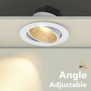 spot led encastrable à intensité réglable avec technologie cob