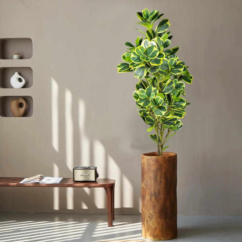 arbre artificiel ficus en plastique pour décoration extérieure - vue 7 sur 9