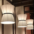 Modern wabi-sabi fabric pendant light for interior decoration