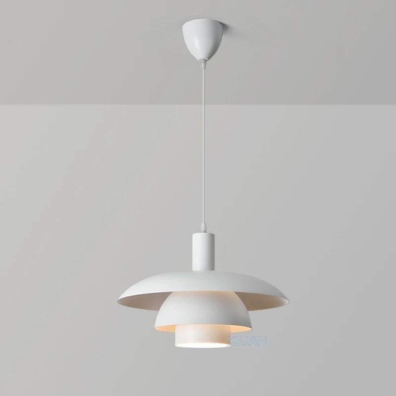 suspension led créative en métal pour éclairage de table
