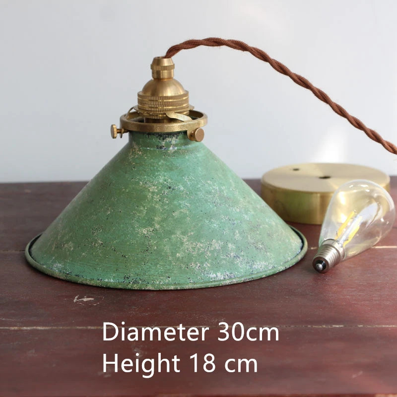 Decorative vintage industrial iron pendant light