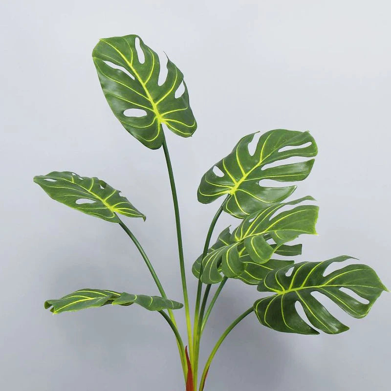 plantes artificielles monstera pour décoration intérieure et extérieure - vue 5 sur 9