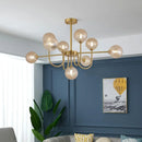 2024 New Pattern Creative U-shaped Magic Bean LED Pendent  Lamp For Living Room Bedroom Lobby Exhibition Hall