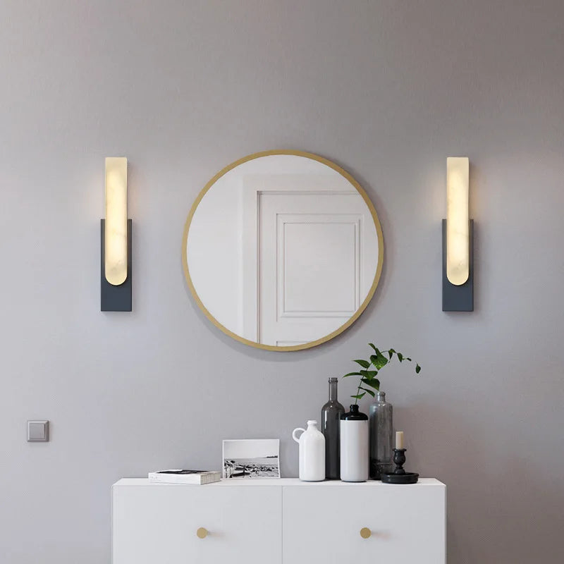 Applique murale moderne Simple en pierre de marbre - vue 6 sur 11