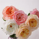Realistic touch artificial rose branches for decoration