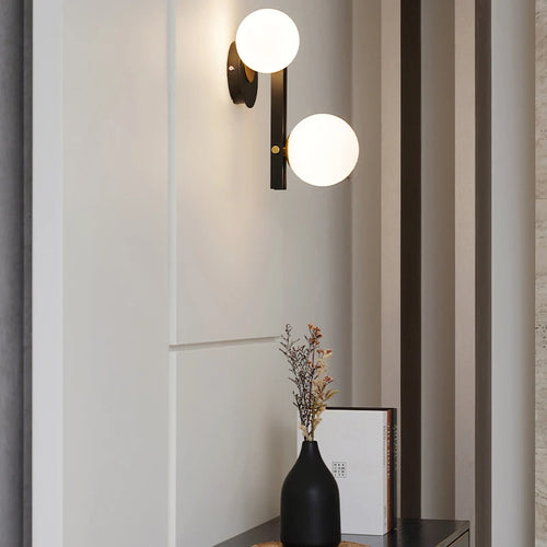Nordic designer wall light for modern and minimalist interiors - vue 2 sur 7