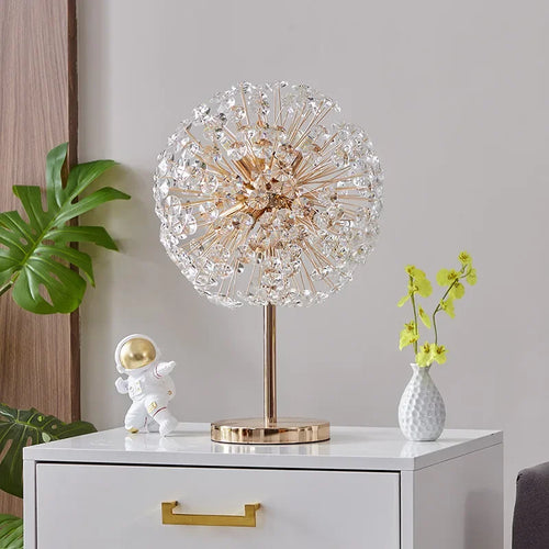Lampe de chevet en cristal étoilée - vue 5 sur 5