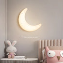 Minimalist moon-shaped wall light nordic style