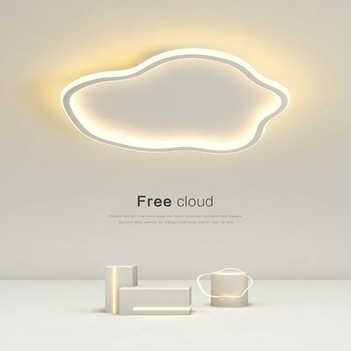 plafonnier moderne nuage atmosphérique créatif pour intérieur minimaliste
