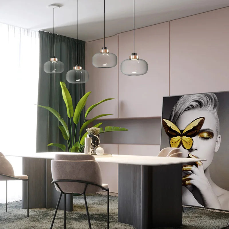 Suspension led moderne nordique - vue 4 sur 8