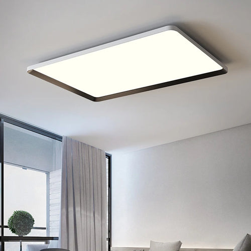 plafonnier led rond ultra-mince moderne sans protection stroboscopique