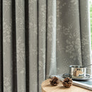 Rideau occultant floral moderne pour salon et chambre