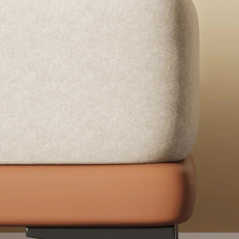 tabouret en velours moderne nordique pouf unique et peu encombrant - vue 5 sur 24