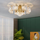 plafonnier en cristal nordique pour éclairage moderne élégant