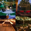 guirlande lumineuse led en forme de boule pour extérieur et décoration festive