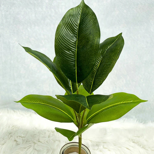 plantes artificielles branche faux ficus en caoutchouc pour décoration intérieure - vue 12 sur 13