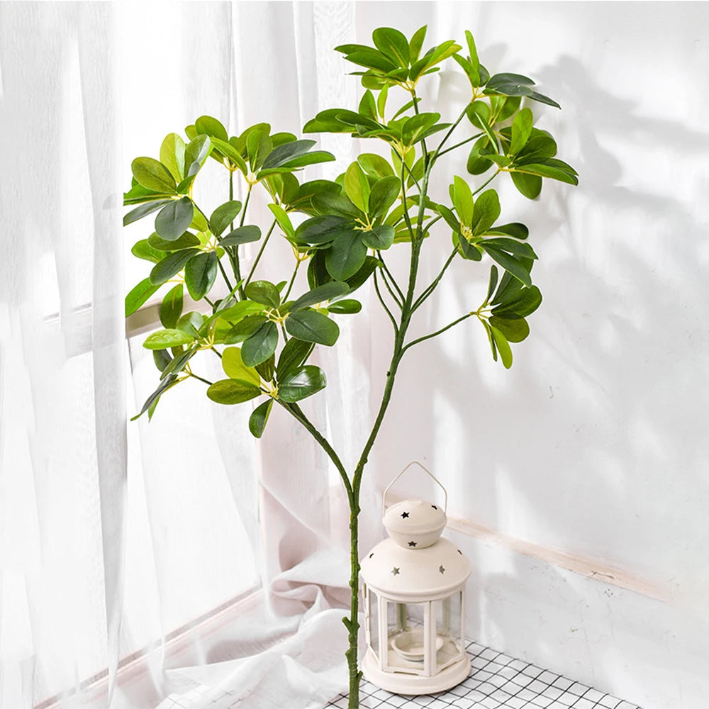 palmier artificiel grandes plantes tropicales en plastique pour décoration intérieure - vue 3 sur 7