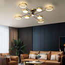 Minimalist LED ceiling light with 3 colour temperatures decorative indoor fixture