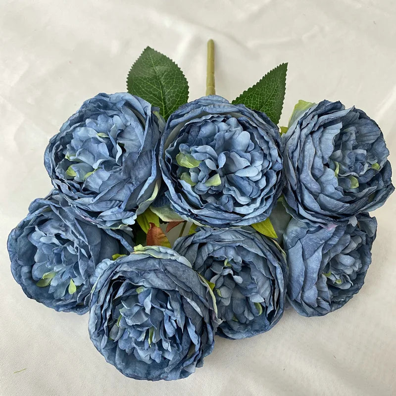 bouquet de roses artificielles décoratif pour mariage et événements - vue 10 sur 16