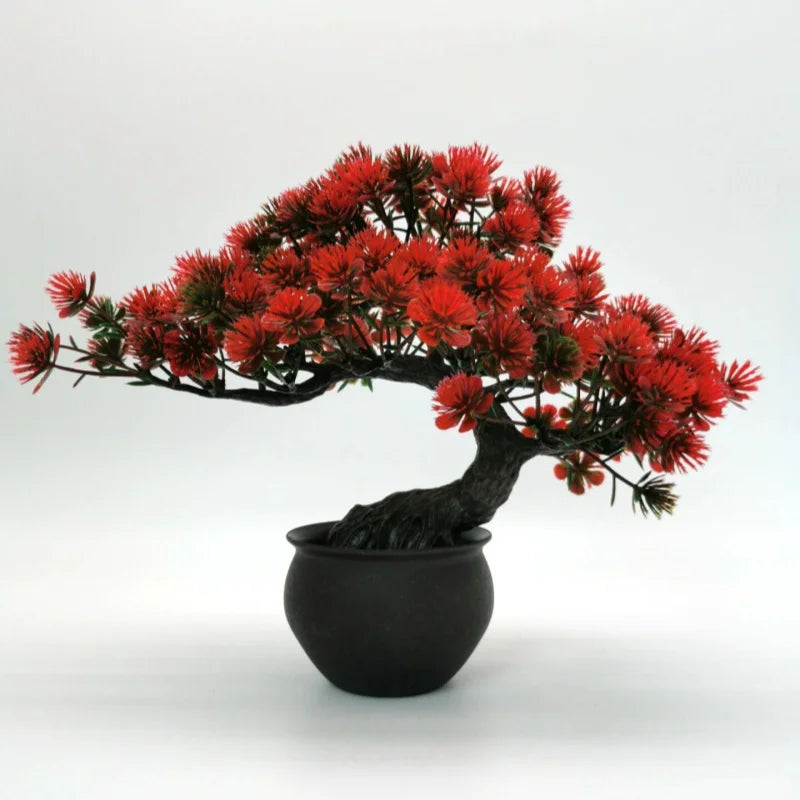 plantes artificielles bonsaï en pot décoratives pour intérieur et jardin - vue 5 sur 6