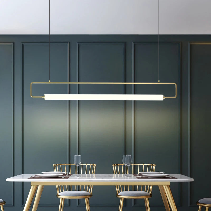 suspension moderne à led pour décoration intérieure 2023 - vue 7 sur 10