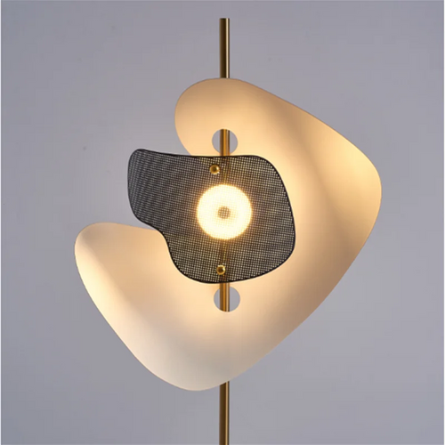 Postmodern Nordic design stainless steel minimalist wall light - vue 6 sur 8