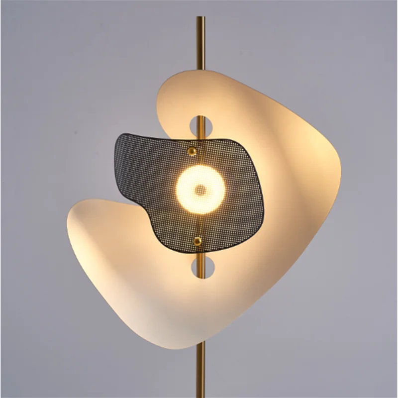Postmodern Nordic design stainless steel minimalist wall light - vue 6 sur 8