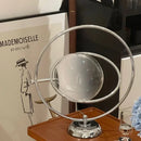 lampe de bureau rotative en verre design italien 2024