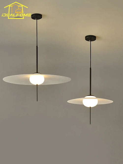 suspension soucoupe volante design nordique luminaires modernes pour café et bar - vue 2 sur 8