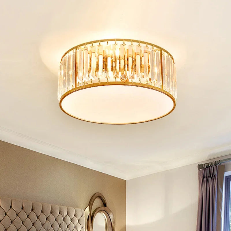 plafonnier led en cristal décoration intérieure moderne pour votre espace - vue 2 sur 12