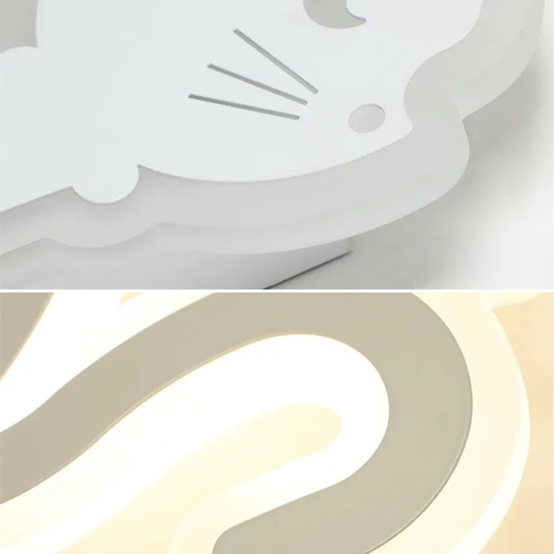 applique murale moderne simple et créative pour enfants - vue 7 sur 9