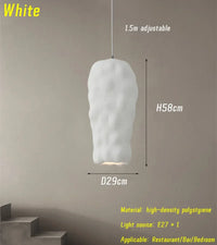 Japanese Bed-head Wabi Sabi Restaurant Chandelier Living Room Homestay Cloakroom Pendant Lighting Bar Loft Island LED Decor Lamp