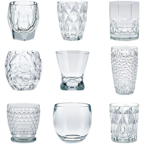 Verre style western creatif relief whisky bar maison