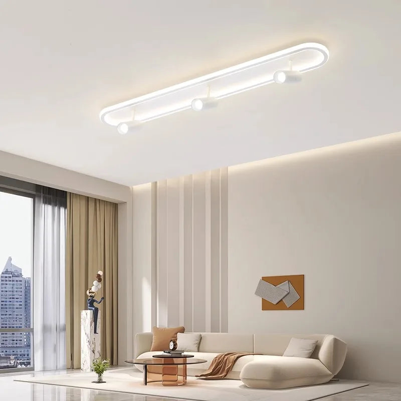 spot éclairage led intérieur déco minimaliste moderne pour lustre - vue 4 sur 18