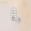 Applique murale led en verre rétro étanche pour extérieur et intérieur