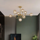 2024 New Pattern Creative U-shaped Magic Bean LED Pendent  Lamp For Living Room Bedroom Lobby Exhibition Hall