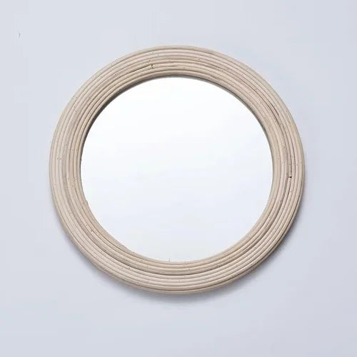 miroirs décoratifs en raphia pour une décoration murale élégante - vue 11 sur 13