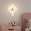Modern minimalist moon astronaut bedside lamp