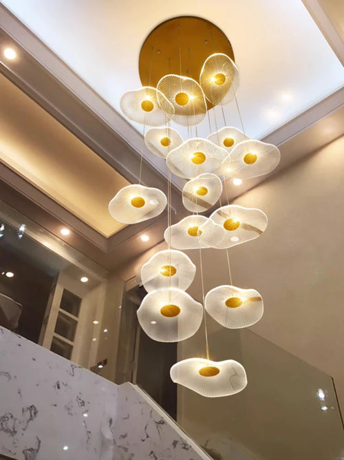 lustre moderne nordique pour décoration intérieure et grenier - vue 2 sur 16